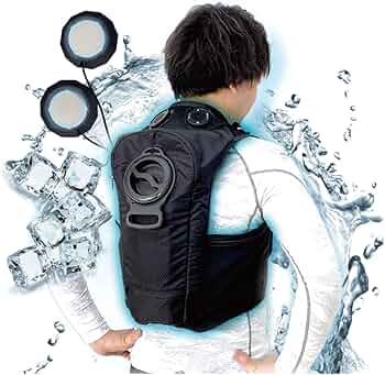 未使用!水冷+ペルチェ素子2個のダブル冷却!福徳産業 クールベスト 型番7300 Amazon.co.jp: 福徳産業 クールベスト 冷却ベスト 水冷式